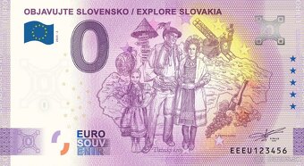 0 € / 0 euro souvenir bankovky 2023 - 11