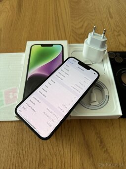 iPhone 14 128 gb Midnight - komplet príslušenstvo, záruka - 11