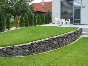 Gabiónový plot, svahové tvárnice - 11