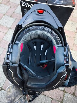 Výklopná prilba/ helma - 11