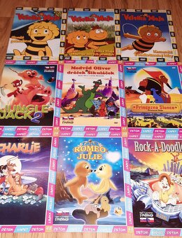 Rozprávky 51ks DVD 1ks 1€ - 11