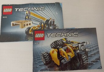 LEGO Technic - Stavebné stroje - 42023, 42032, 8045 - 11