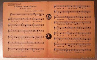 Slovenský štat- predám dobove noty-piesne,rozne..Pochody HG, - 11