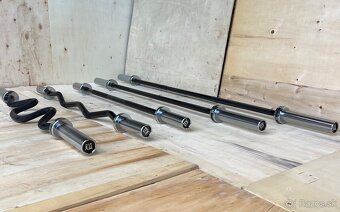 Olympijská vzpieračská tyč - činka 1800mm, zn. MYGYM - 11