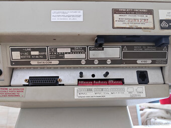 Retro počítač HP 2621B terminal, 1983 rok, TESTED  - 11