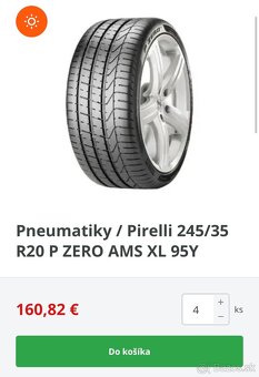 245/35 ZR20 95Y XL 2025 letné PIRELLI PZERO - 11