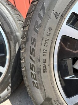 Kolesa Mercedes e-klass 225/55 R17 elektróny 7.5J ET40 - 11