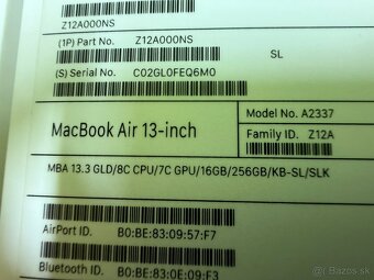 MacBook Air M1 16gb ram Kosice - 11