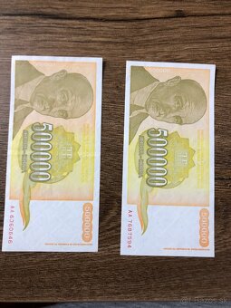 Bankovky JUHOSLAVIA 3 - 11