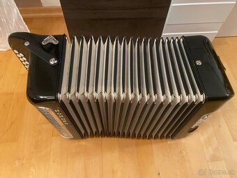 Heligonka Hohner Ouverture IV CF 4hlas + Kufor - 11