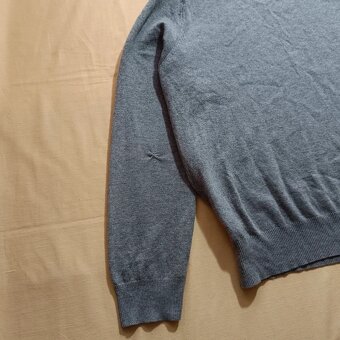 Polo Ralph Lauren 100% merino wool sivý vlnený sveter XL - 11
