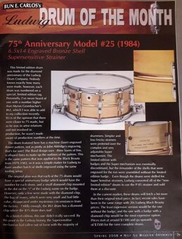 Ludwig Super-Sensitive bronze 75th anniversary - 11