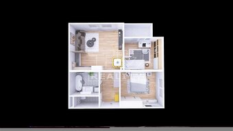 NA PREDAJ BYT 3+kk, 60m2, ŠAMORÍN - ŠÁMOT - 11