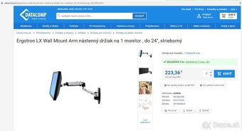 držiaky na LCD monitory - 2 ks - 11