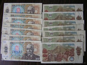 ČESKOSLOVENSKÉ BANKOVKY 1960-2004 - 11