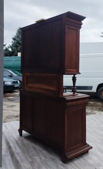 Príborník starožitný – 233 x 156 x 60 cm. - 11