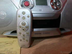 Prenosný CD rádiomagnetofón s digit. tunerom Philips AZ-1316 - 11