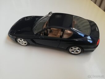 1:18 FERRARI 456 GT Bburago modra - 11