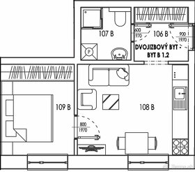 2 izbový byt na predaj Tlmače - Lipník - 11