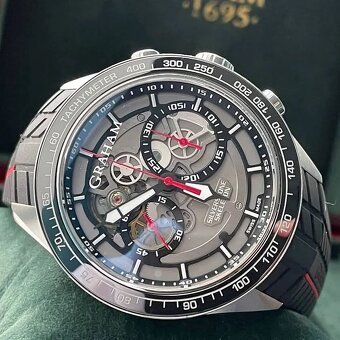 Graham, model Silverstone RS Skeleton, originál hodinky  - 11
