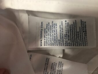 TOMMY HILFIGER originál white damska bluzka S - 11