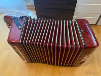 Heligonka Hohner Ouverture IV CF + Kufor (4hlasná) - 11