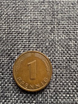 Nemecko - 5 Pfennig 3 ks, 2 Pf. 2 ks, 1 Pfennig 3 ks = 8 ks - 11