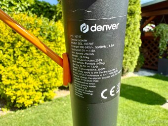 Elektro kolobežka DENVER E-Scooter SEL-10370F.-350W... - 11