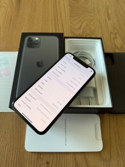 iPhone 11 Pro 64 gb Space grey v záruke + príslušenstvo - 11