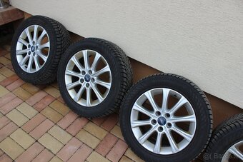 ZIMNÉ pneumatiky 215/55 R16 97H + disky FORD - 11