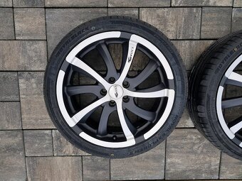 Hlinikove disky R17 Brock + čisto nove letne pneu 215/40 R17 - 11