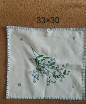 Ručne vyšívané obrusy. - 11