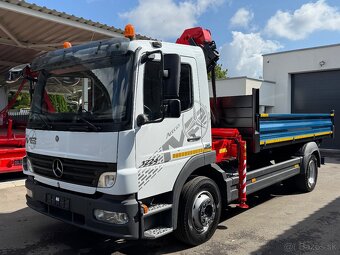 MERCEDES-BENZ ATEGO 1224 SKLÁPAČ TROJSTR. HYDRAULICKÁ RUKA - 11