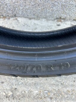 CONTINENTAL TKC 70, 120/70/R19,DOT4522,PREDNÁ PNEU BMW1200GS - 11
