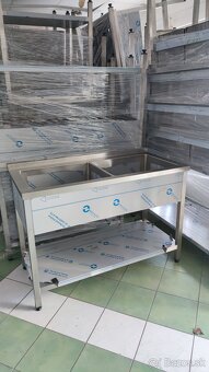 Nerezový drez, jednodrez, dvojdrez, výlevka, umývadlo - 11