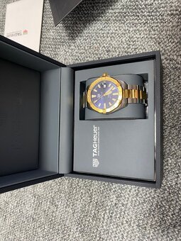 LUXUSNE HODINKY TAG HEUER AQUARACER CALIBRE 5 18kZLATY BEZEL - 11