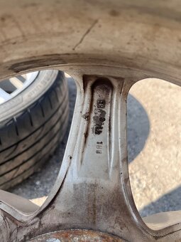 Borbet 5x100 R16 7J ET38 + 215/45R16 letné pneu - 11