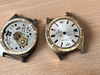 Staré hodinky Swiss Poljot, obal Omega, Ruhla - 11