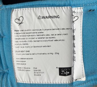 Ergonomický nosič Zoje Next One - 11