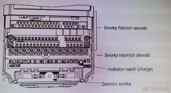 Frekvenčný menič Omron , 3fazovy, 7,5kw 400v - 11