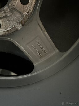 5x112 R15 6J ET43 Volkswagen + 195/65 R15 zimné - 11