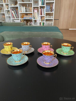 Dve kávové (moka) súpravy - 11