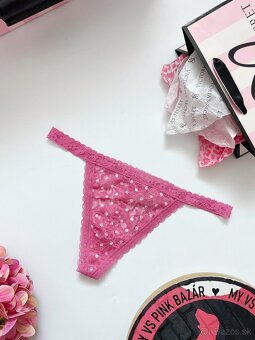 Victoria’s Secret PINK tanga nohavičky S - 11