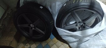 Predám alu disky dotz 245/45 r19 zimne Pirelli - 11