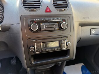 ► VW CADDY MAXI 1,6 TDI - 75 kW, 7 MÍST, PARK. SENZORY ◄ - 11