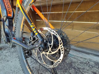 Elektrobicykel GHOST HYB Kato S3.9 ORANGE / BLACK - 11