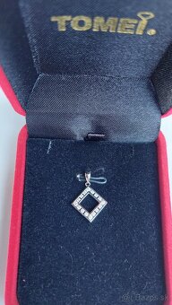 Luxusný diamantovy prívesok z 18k zlata - 11