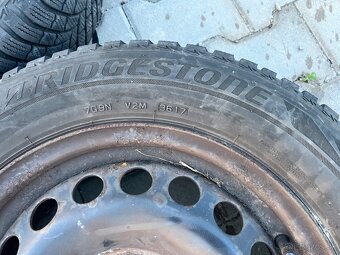 BRIDGESTONE 195/65 R15 ZIMNÉ + disky 5x112 R15 - 11