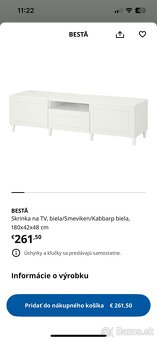 Ikea Besta tv skrinka - 11
