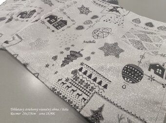 Vianočné prestieranie, štóly - 11